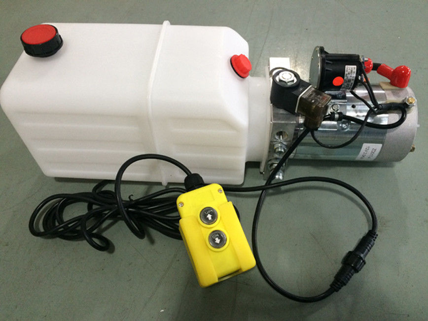 Scissor Lift 12v Hydraulic Power Unit Double Acting 180 Bar Pressure