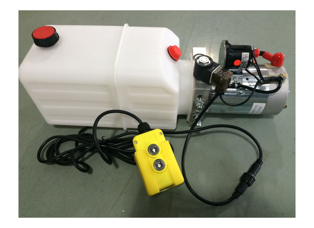 Scissor Lift 12v Hydraulic Power Unit Double Acting 180 Bar Pressure