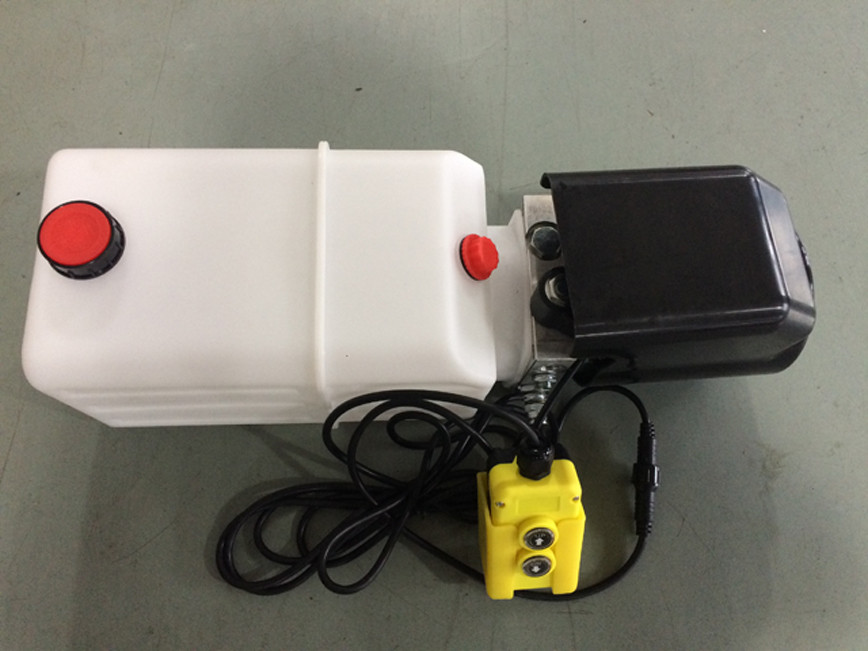 Scissor Lift 12v Hydraulic Power Unit Double Acting 180 Bar Pressure