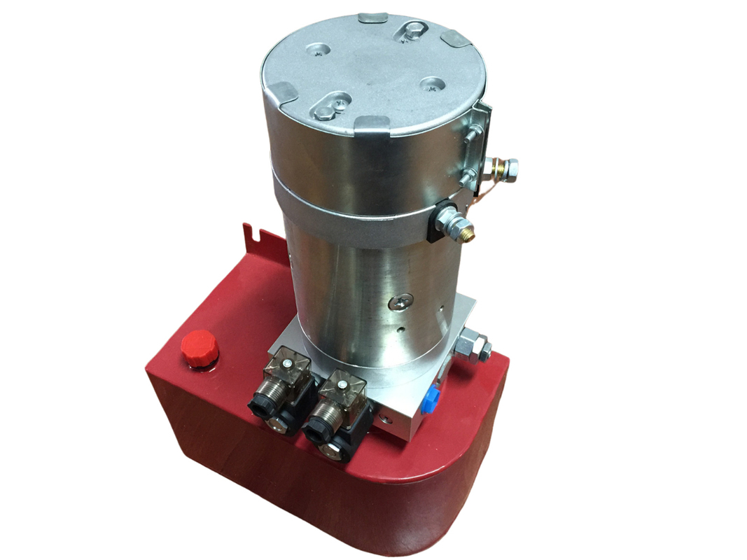 Vertical Mounting 12 Volt DC Hydraulic Power Units 210 bar for fork lift with different speed